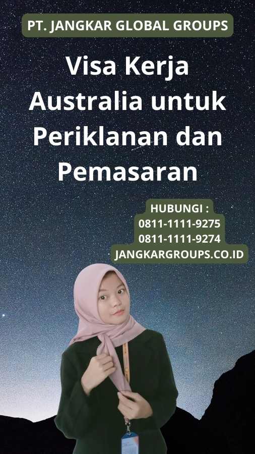 Visa Kerja Australia untuk Periklanan dan Pemasaran