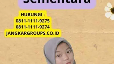 Visa Kunjungan Dengan Bekerja Sementara