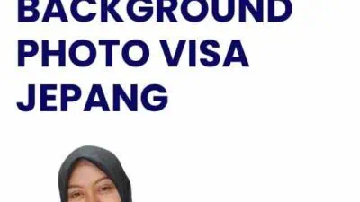 Warna Background Photo Visa Jepang