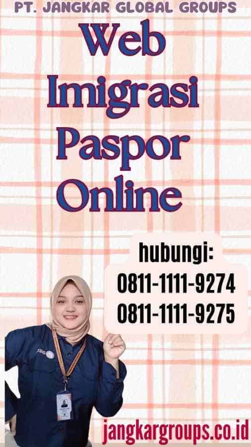 Web Imigrasi Paspor Online