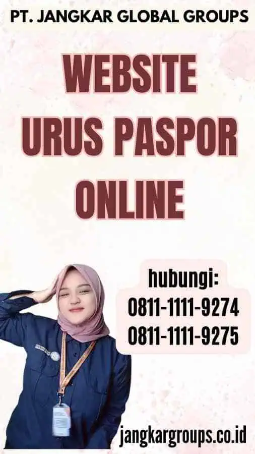 Website Urus Paspor Online