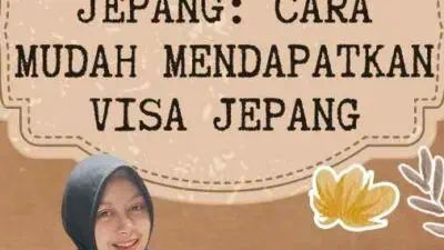 Wita Tour Visa Jepang Cara Mudah Mendapatkan Visa Jepang