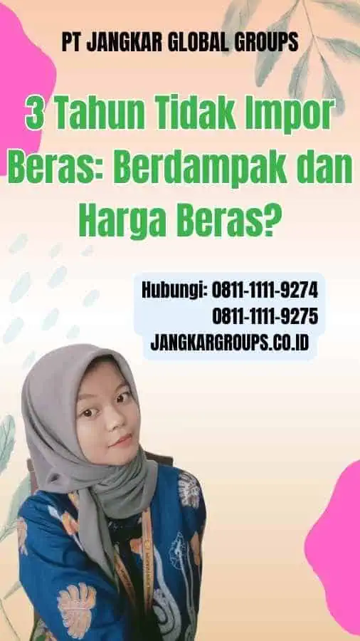 3 Tahun Tidak Impor Beras Berdampak dan Harga Beras