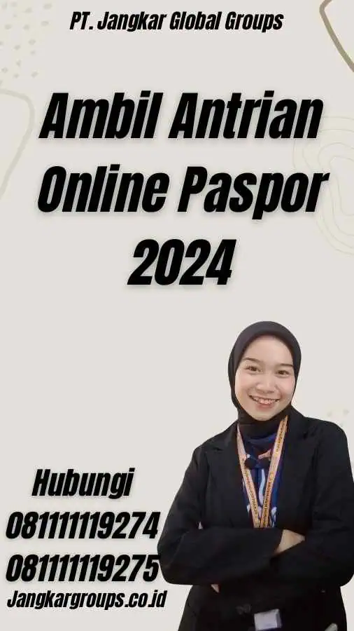 Ambil Antrian Online Paspor 2024