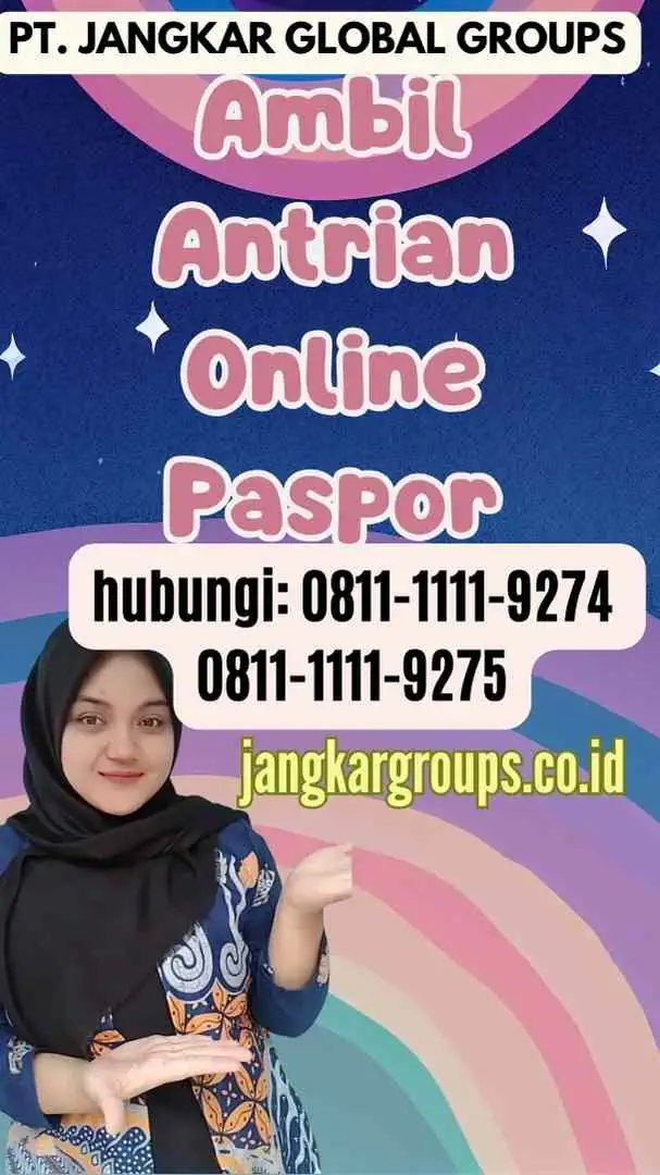 Ambil Antrian Online Paspor