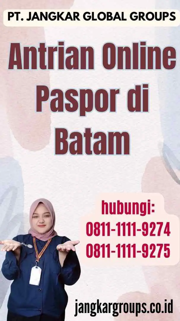 Antrian Online Paspor di Batam