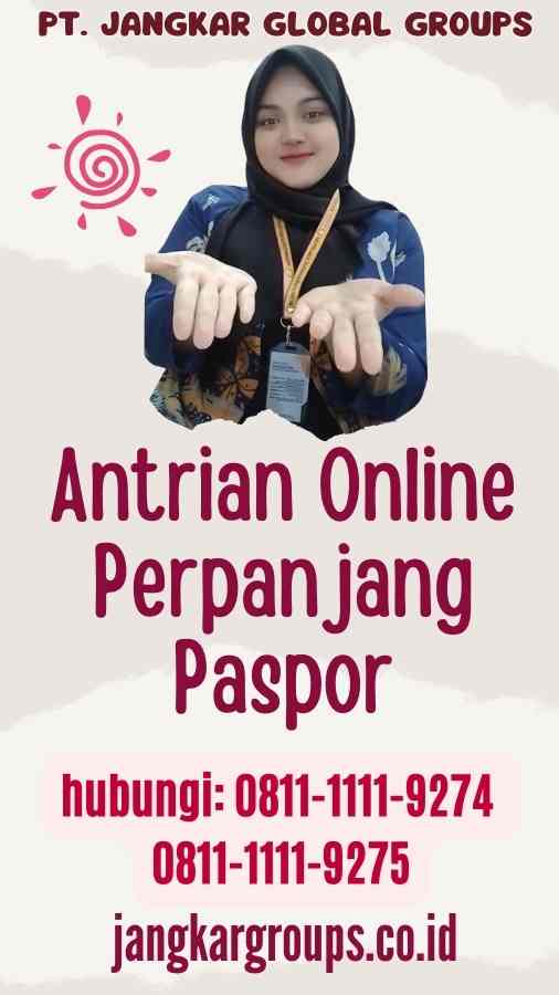 Antrian Online Perpanjang Paspor