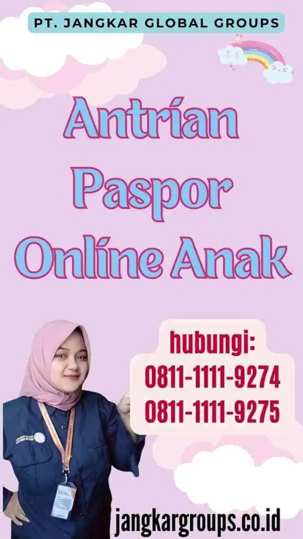 Antrian Paspor Online Anak