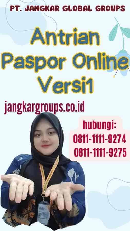 Antrian Paspor Online Versi1