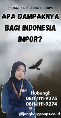 Apa Dampaknya Bagi Indonesia Impor