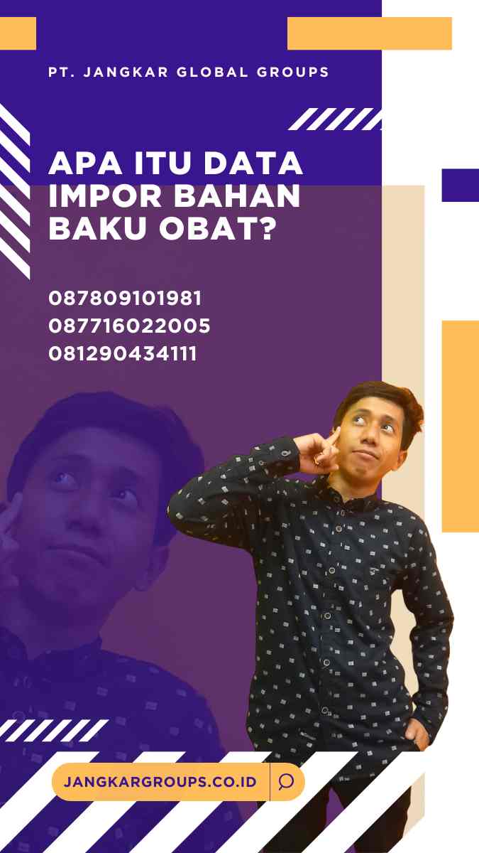 Data Impor Bahan Baku Obat