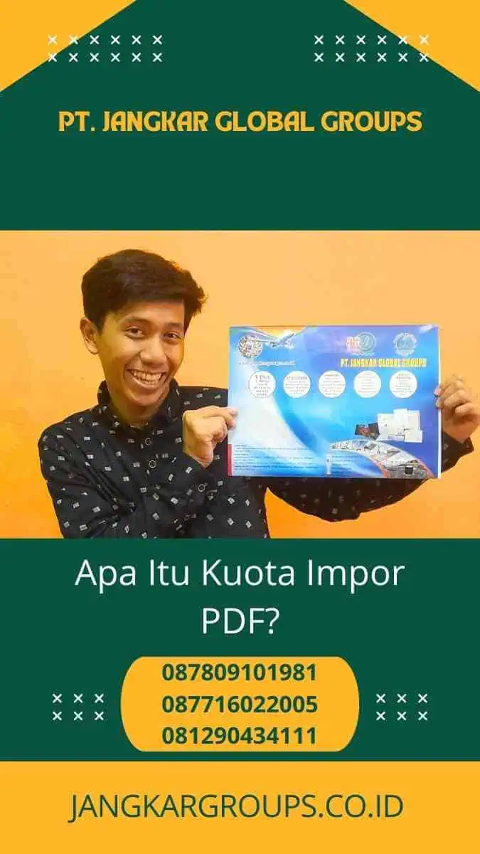 Apa Itu Kuota Impor PDF?