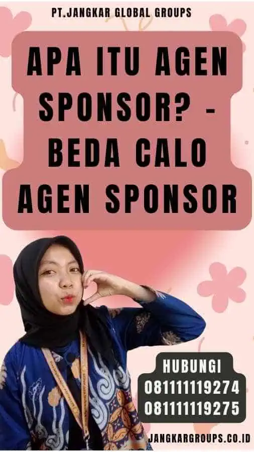 Apa itu Agen Sponsor - Beda Calo Agen Sponsor