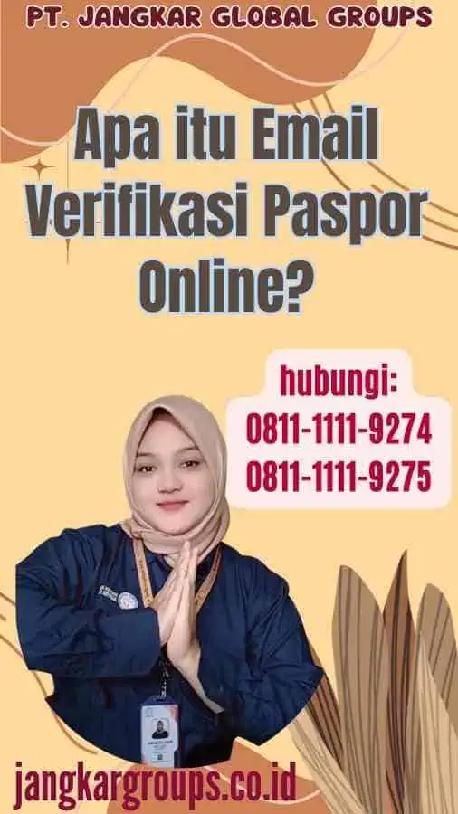 Apa itu Email Verifikasi Paspor Online