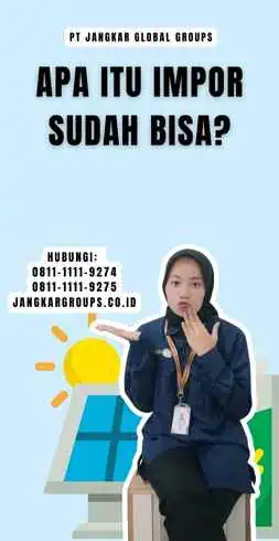 Apa itu Impor Sudah Bisa