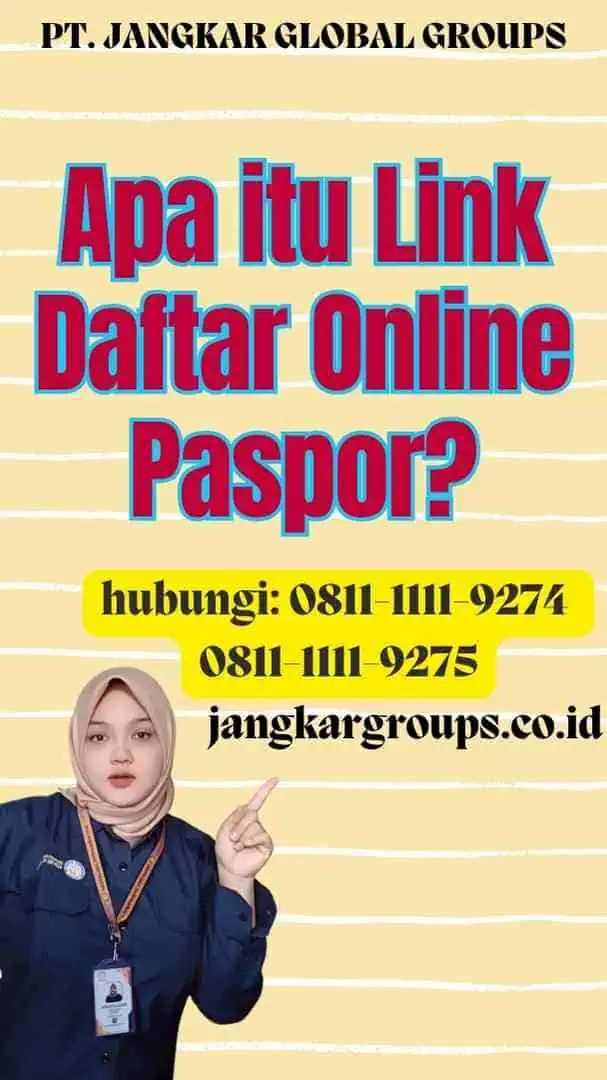 Apa itu Link Daftar Online Paspor