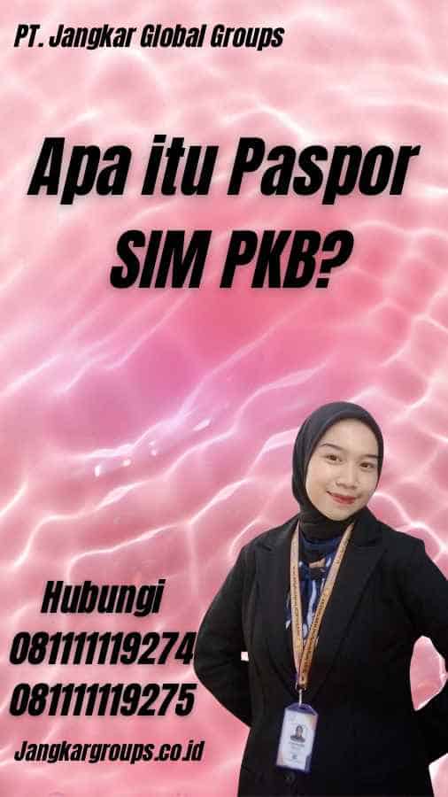 Apa itu Paspor SIM PKB?