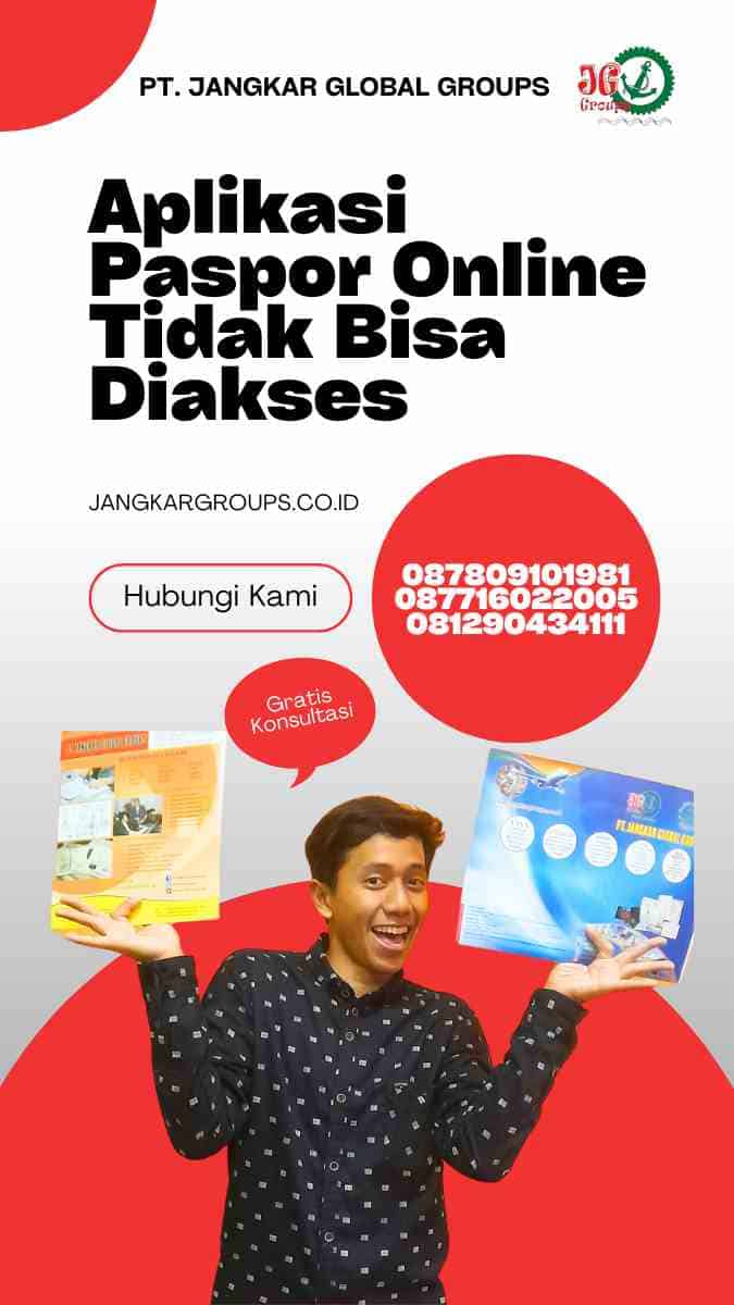 Aplikasi Paspor Online Tidak Bisa Diakses