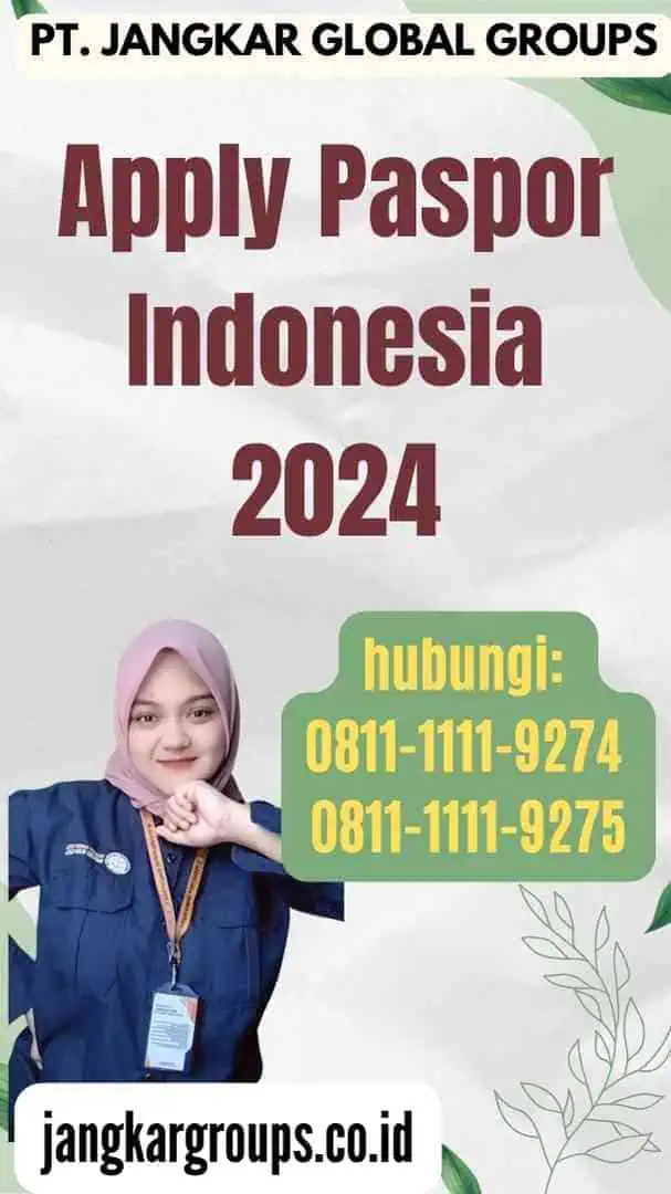 Apply Paspor Indonesia 2024