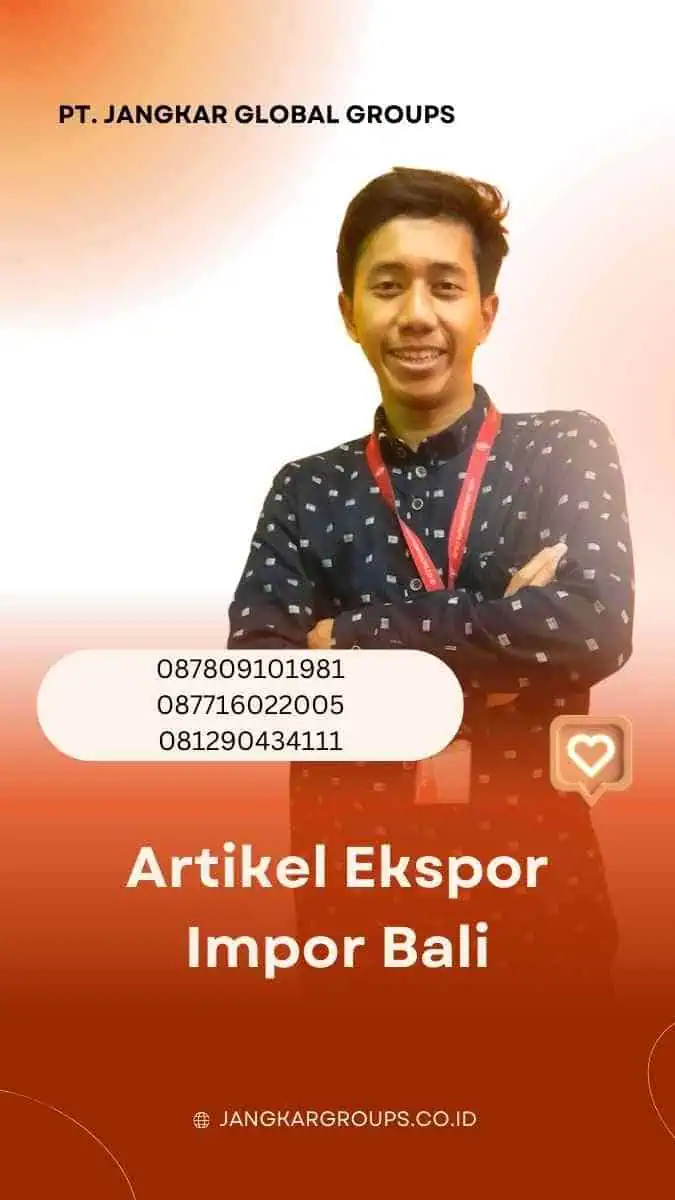 Artikel Ekspor Impor Bali