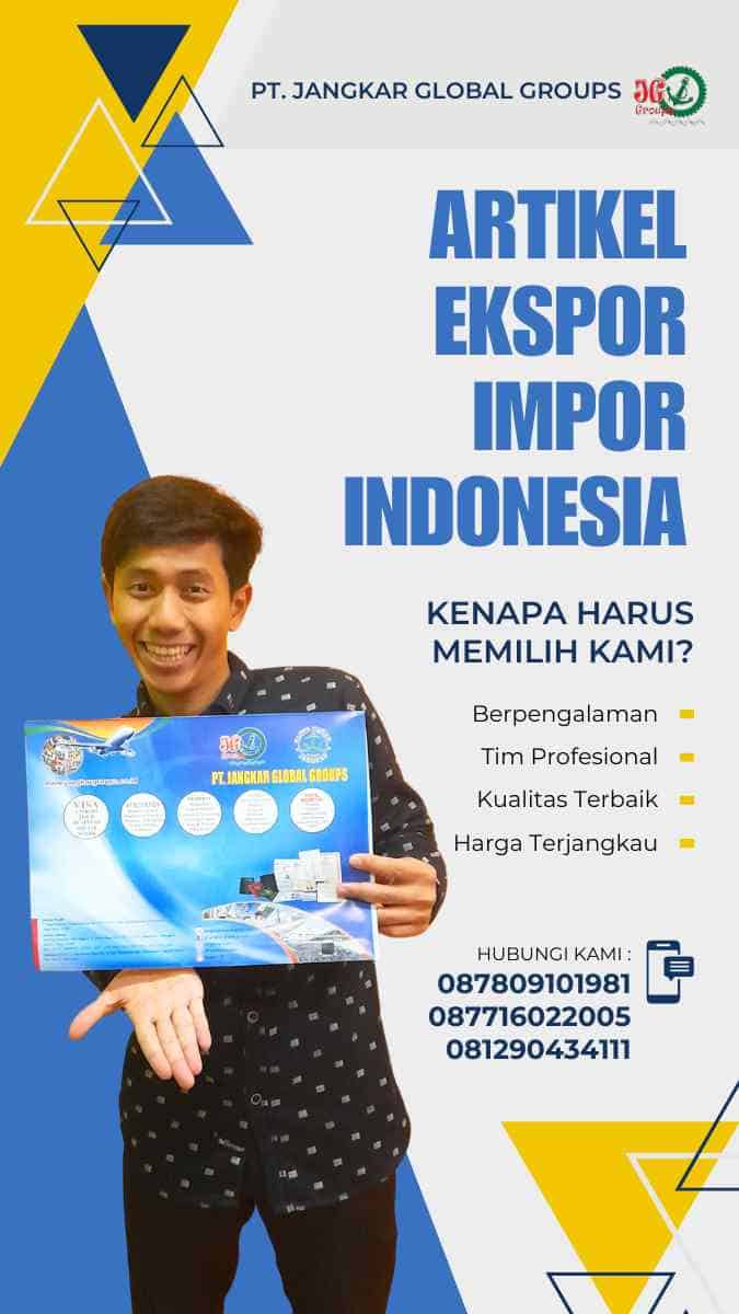 Artikel Ekspor Impor Indonesia