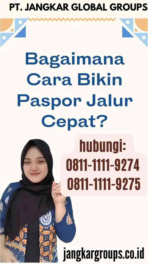 Bagaimana Cara Bikin Paspor Jalur Cepat