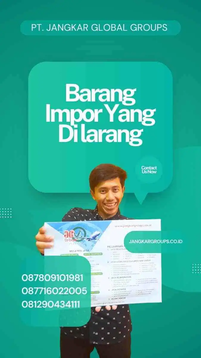 Barang Impor Yang Di larang