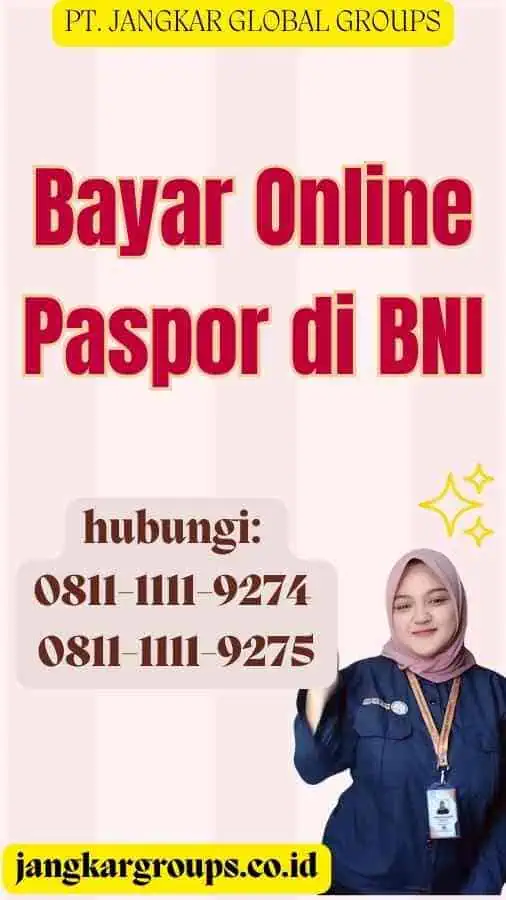 Bayar Online Paspor di BNI