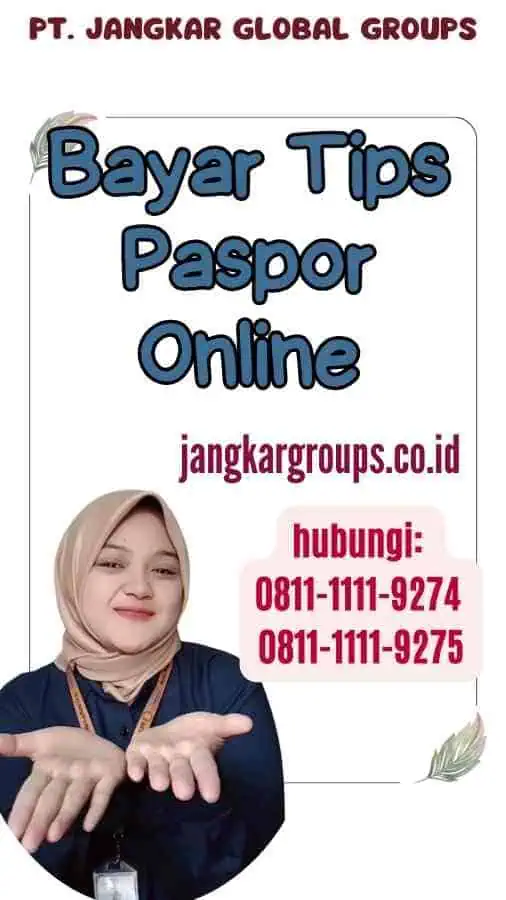 Bayar Tips Paspor Online