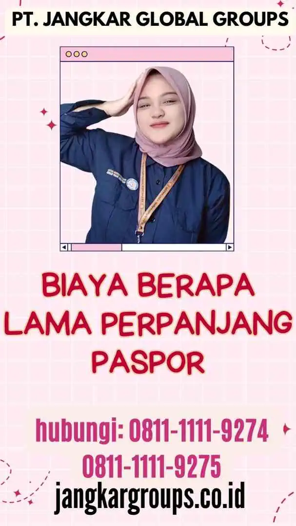 Biaya Berapa Lama Perpanjang Paspor