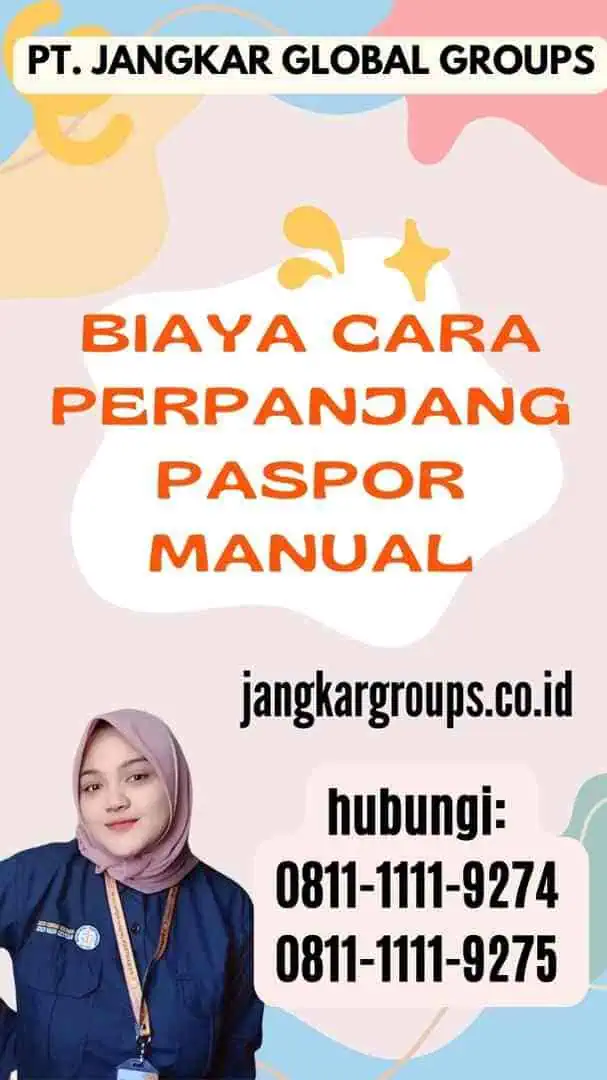 Biaya Cara Perpanjang Paspor Manual