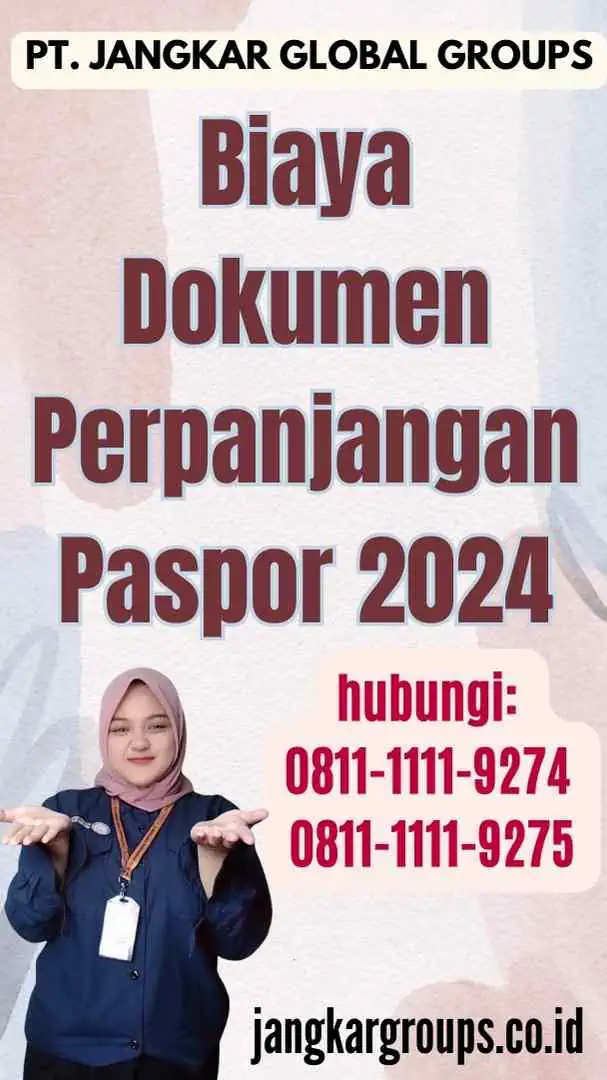 Biaya Dokumen Perpanjangan Paspor 2024