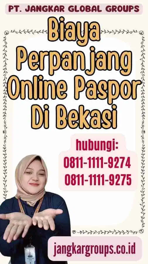 Biaya Perpanjang Online Paspor Di Bekasi