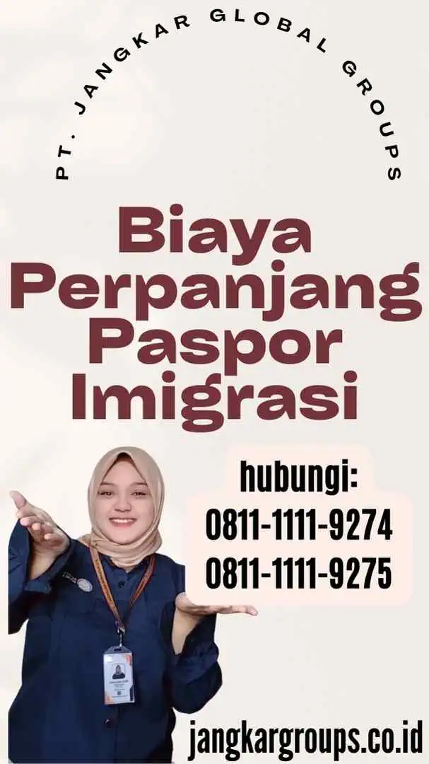 Biaya Perpanjang Paspor Imigrasi