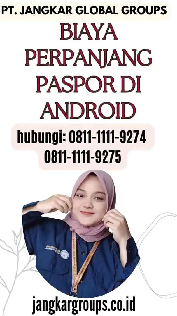 Biaya Perpanjang Paspor di Android