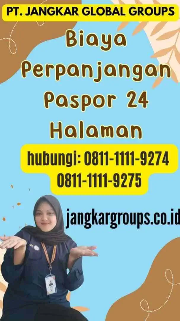 Biaya Perpanjangan Paspor 24 Halaman