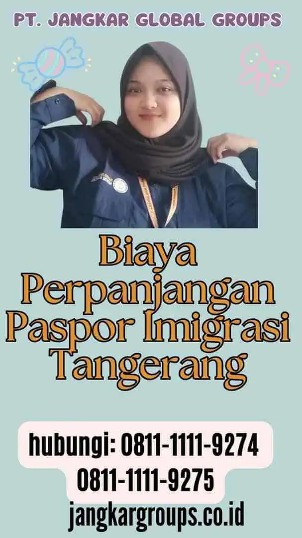 Biaya Perpanjangan Paspor Imigrasi Tangerang