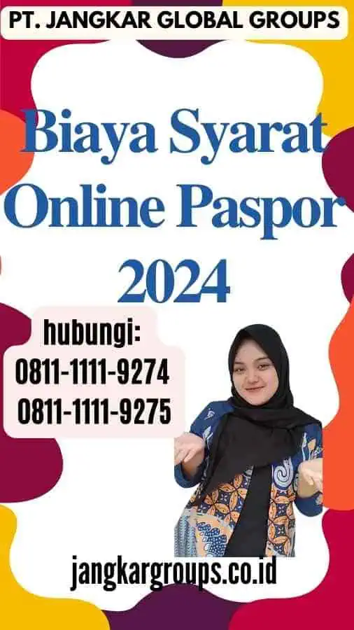 Biaya Syarat Online Paspor 2024