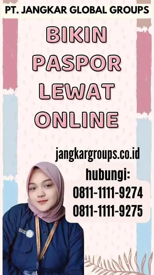 Bikin Paspor Lewat Online