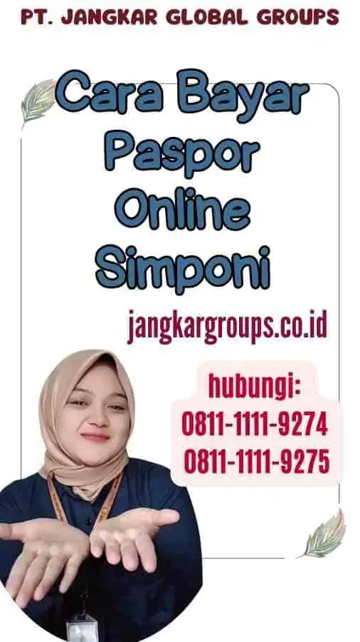 Cara Bayar Paspor Online Simponi