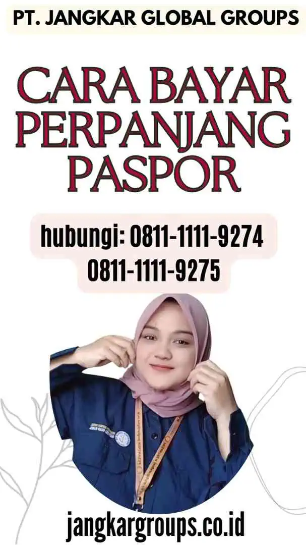 Cara Bayar Perpanjang Paspor