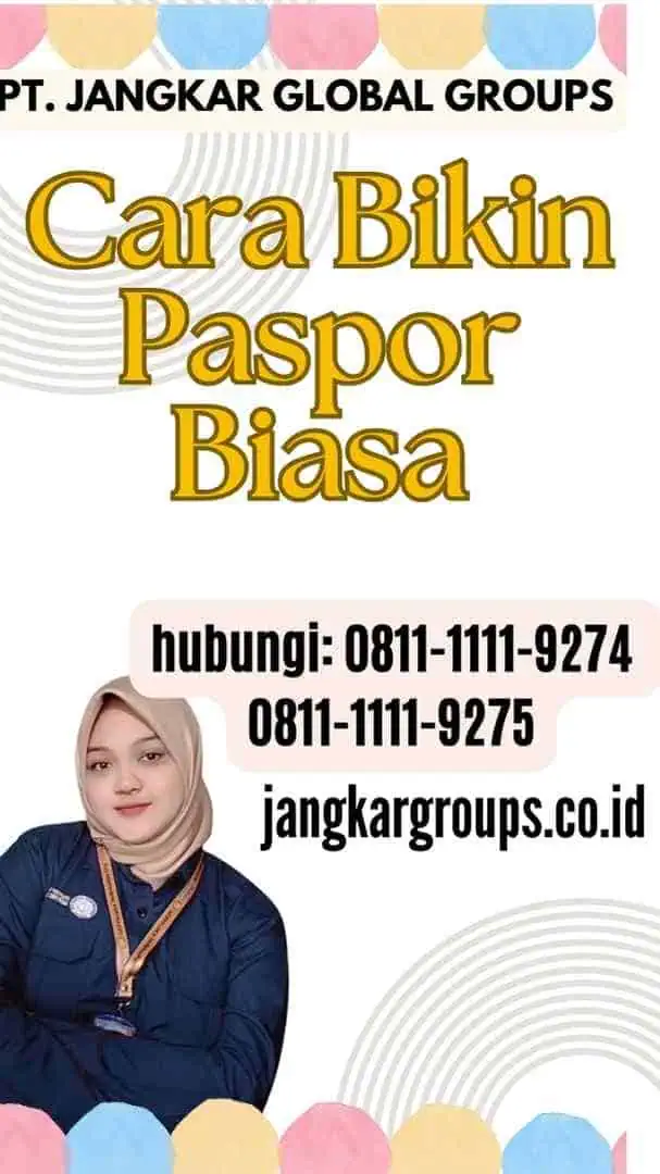 Cara Bikin Paspor Biasa