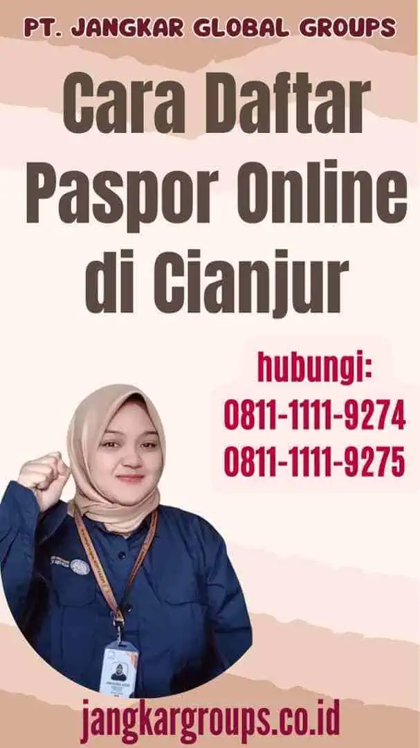 Cara Daftar Paspor Online di Cianjur