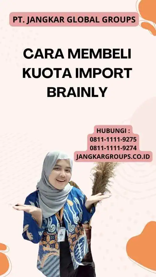 Cara Membeli Kuota Import Brainly