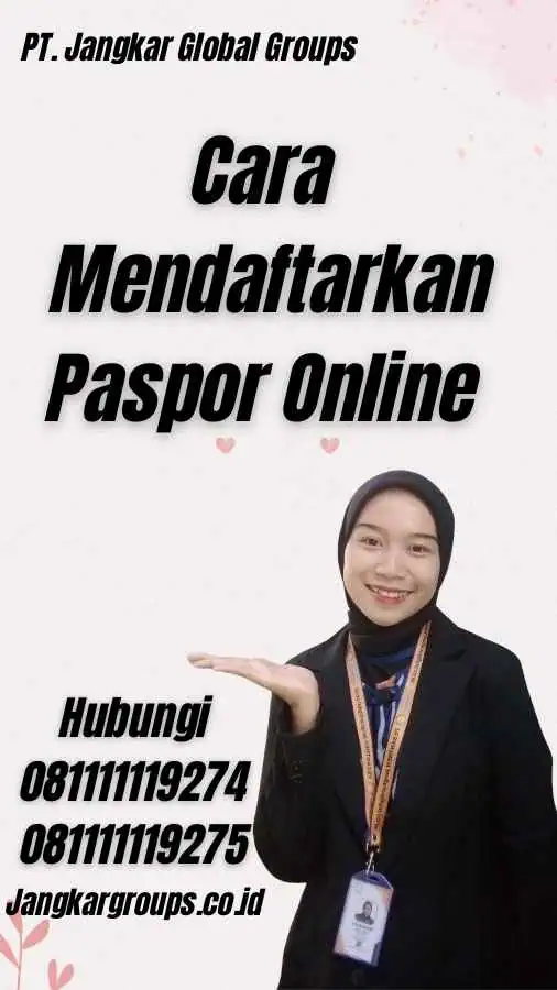 Cara Mendaftarkan Paspor Online