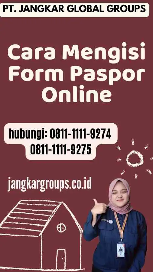 Cara Mengisi Form Paspor Online