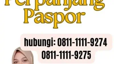 Cara Mengurus Perpanjang Paspor