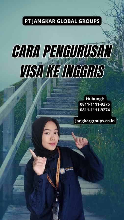 Cara Pengurusan Visa Ke Inggris