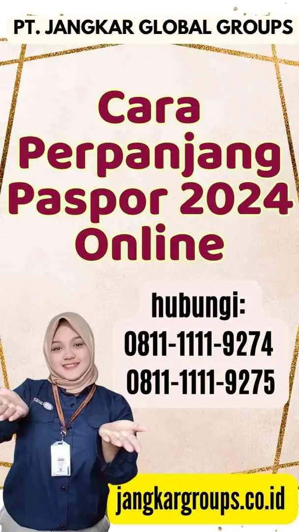 Cara Perpanjang Paspor 2024 Online