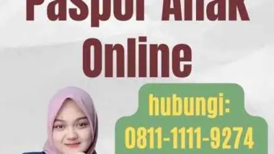 Cara Perpanjang Paspor Anak Online